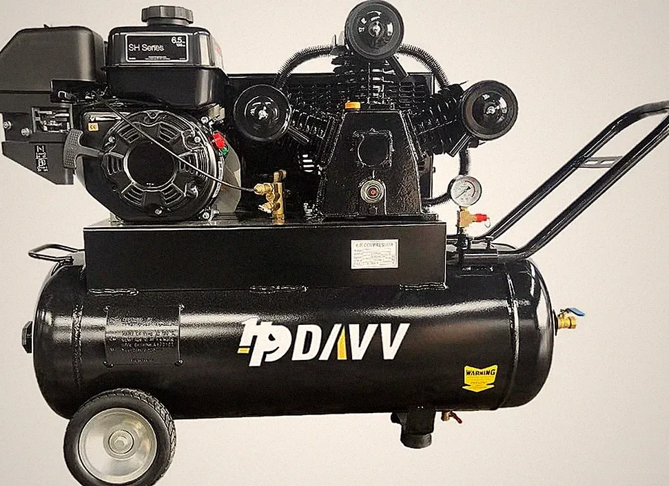 17 Cfm Gas Driven Air Compressor Service Truck Mount 20 Gallon-Kohler Engine