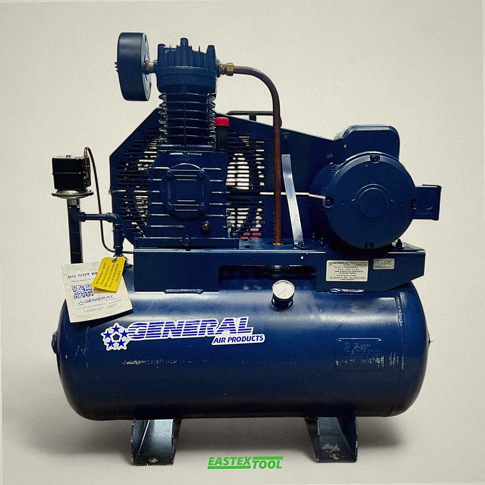 AIR COMPRESSOR LT2500500A 5HP, 208-230 VAC ,30 GAL , LUBRICATED TANK MOUNT
