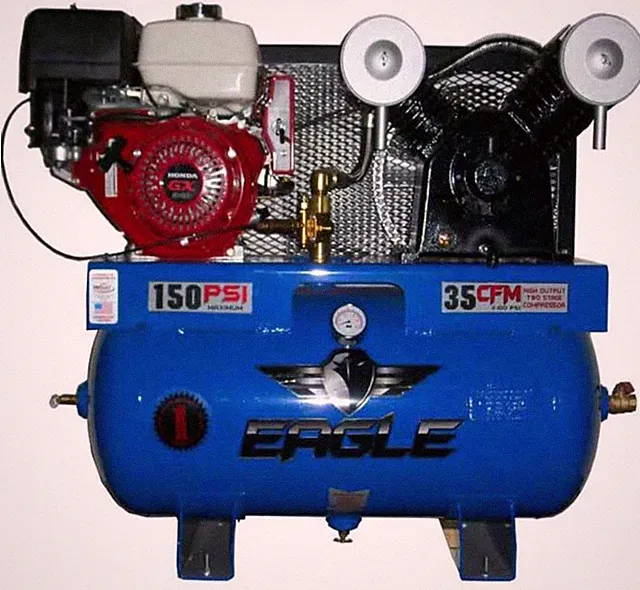 Eagle Compressor 30 Gallon Stationary Gas Compressor