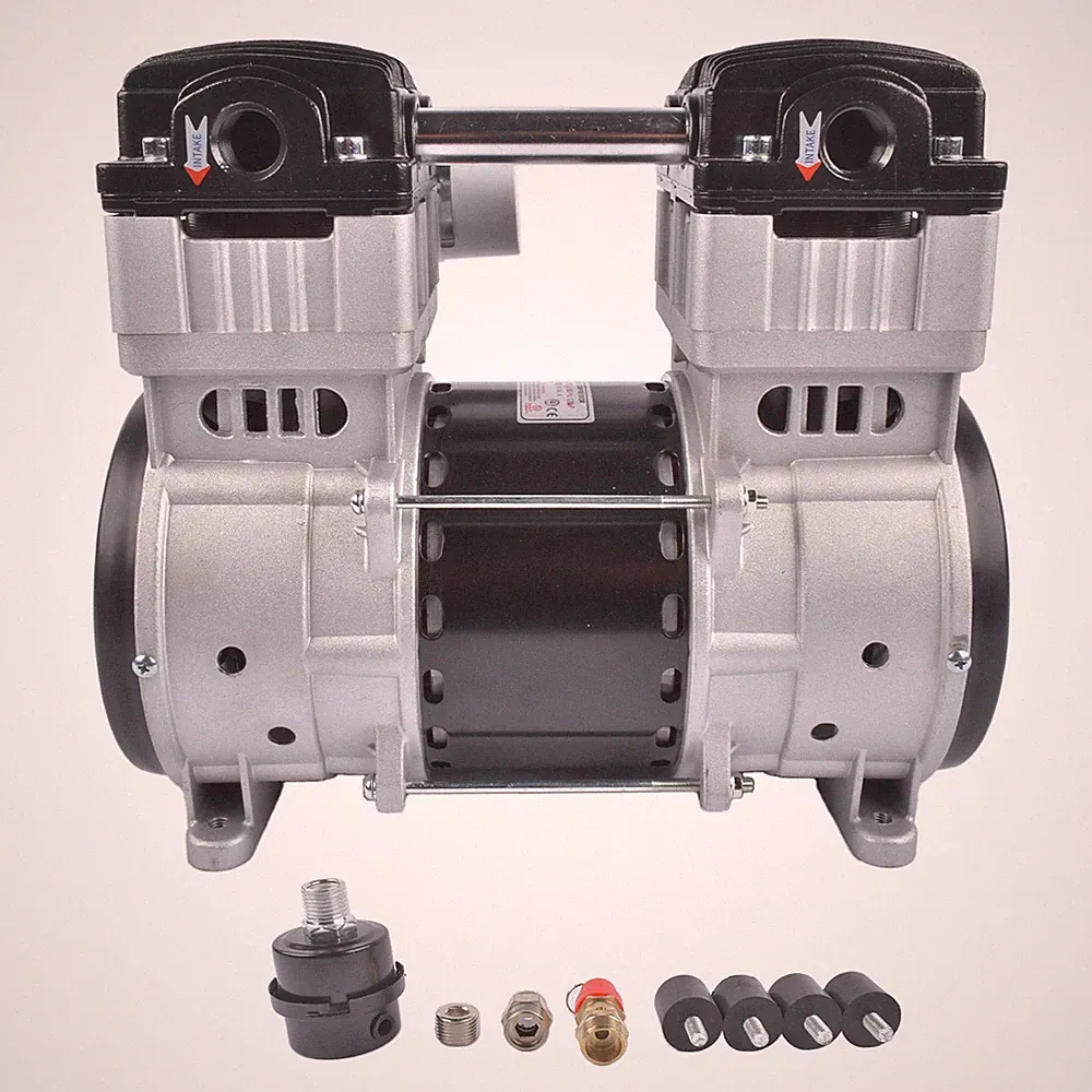 SP-9421 Electric Air Compressor 2HP 24Gallon 70dB Oil-Lube Thermal Protection